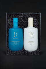 Geschenkbox Blue White