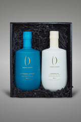 Geschenkbox Blue White